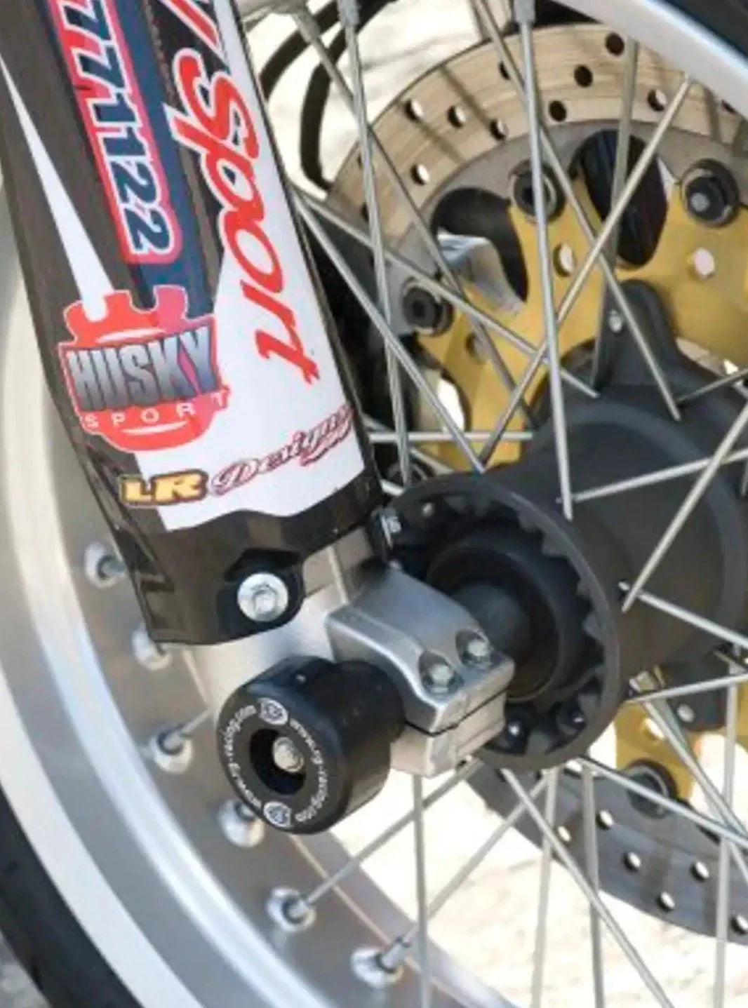 FP0124 - R&G RACING Husqvarna SMR 630 (2011+) Front Wheel Sliders