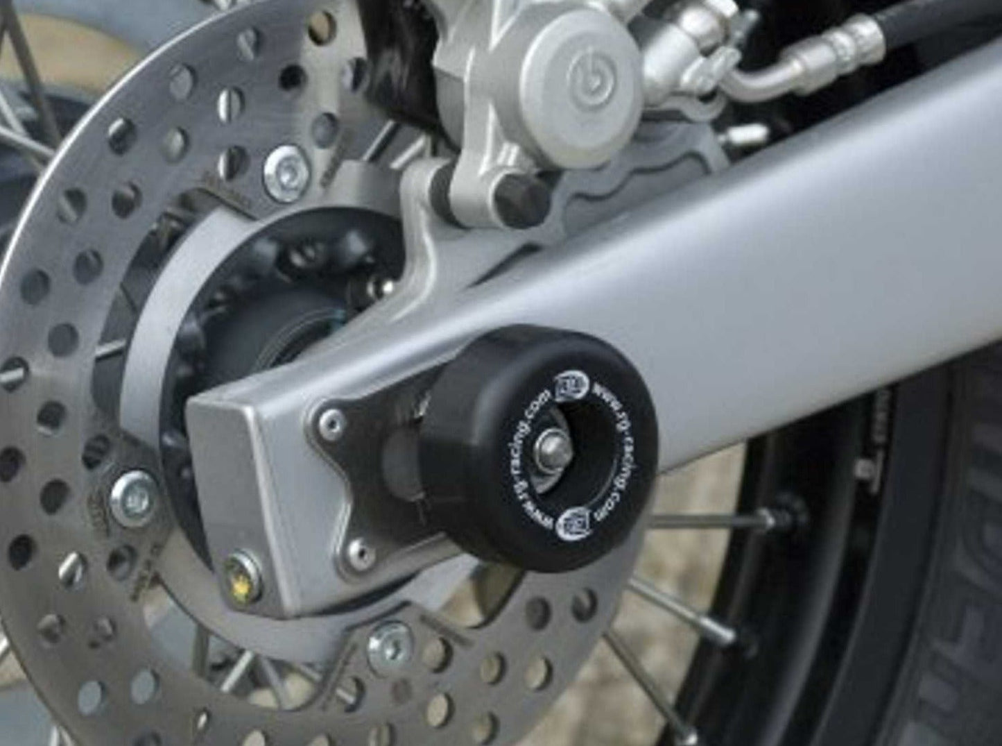 SP0042 - R&G RACING Husqvarna TE125 / SMR 630 Rear Wheel Sliders (swingarm)