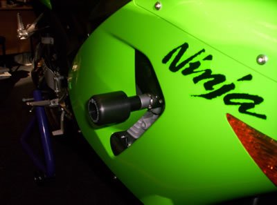 CP0139 - R&G RACING Kawasaki ZX-6R (05/06) Frame Crash Protection Sliders "Classic"