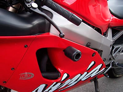 CP0076 - R&G RACING Kawasaki ZX-7R Frame Crash Protection Sliders "Classic"