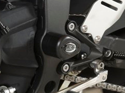 CP0329 - R&G RACING Kawasaki Ninja ZX-6R (2013+) Frame Crash Protection Sliders "Aero" (low position)