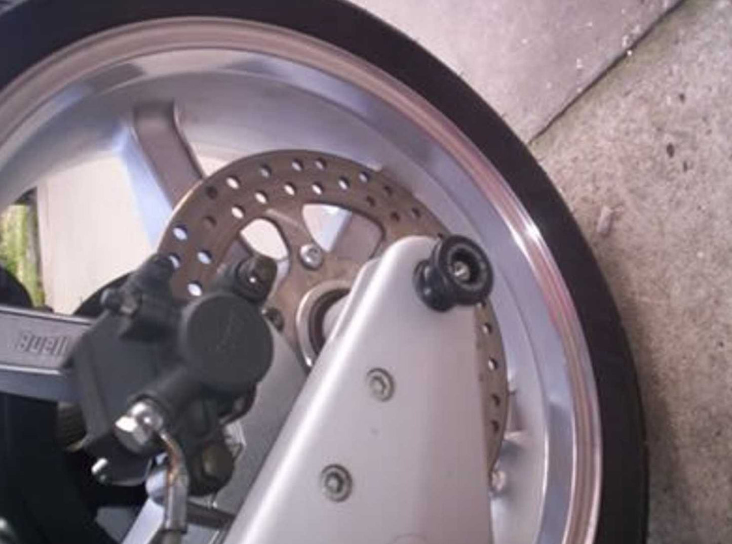 SS0004 - R&G RACING Buell XB12 / XB9 (03/05) Rear Wheel Sliders (paddock stand bobbins)