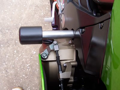 CP0155 - R&G RACING Kawasaki ZX-12R Frame Crash Protection Sliders "Classic"