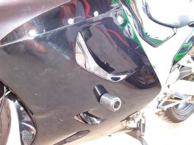 CP0113 - R&G RACING Kawasaki ZZ-R1100/1200 Frame Crash Protection Sliders "Classic"