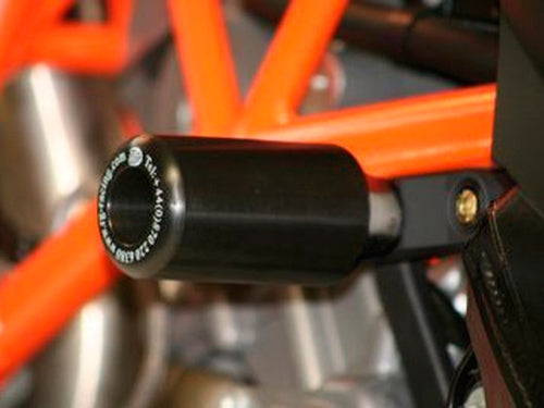 CP0153 - R&G RACING KTM 950/990 Supermoto/Super Duke Frame Crash Protection Sliders "Classic" (high position)