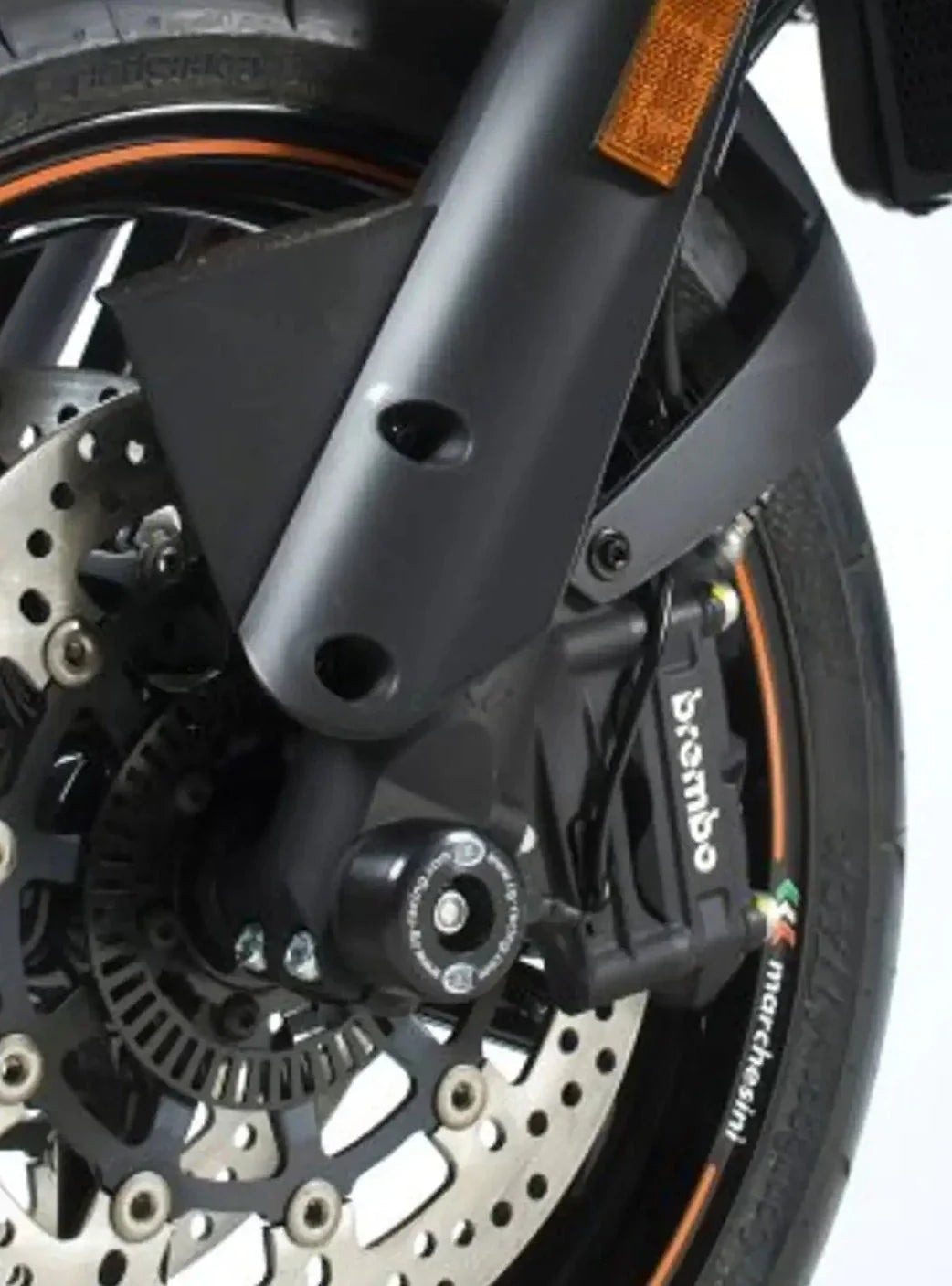 FP0148 - R&G RACING KTM 690 SMC R / 690 Enduro Front Wheel Sliders