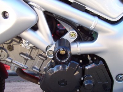 CP0122 - R&G RACING Suzuki SV650/S (99/02) Frame Crash Protection Sliders "Classic"