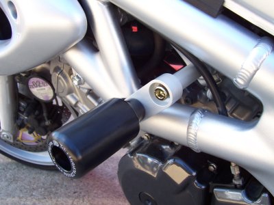 CP0122 - R&G RACING Suzuki SV650/S (99/02) Frame Crash Protection Sliders "Classic"