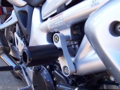 CP0122 - R&G RACING Suzuki SV650/S (99/02) Frame Crash Protection Sliders "Classic"