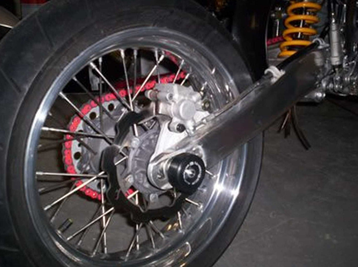 SP0005 - R&G RACING GasGas 125 / 250 / 450 Rear Wheel Sliders (swingarm)