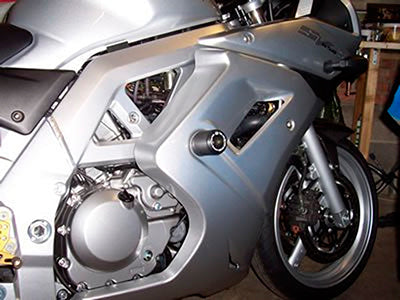 CP0124 - R&G RACING Suzuki SV650S Frame Crash Protection Sliders "Classic"