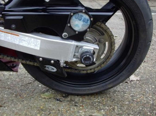 SP0001 - R&G RACING Suzuki GSX-R / Hayabusa Rear Wheel Sliders (swingarm)