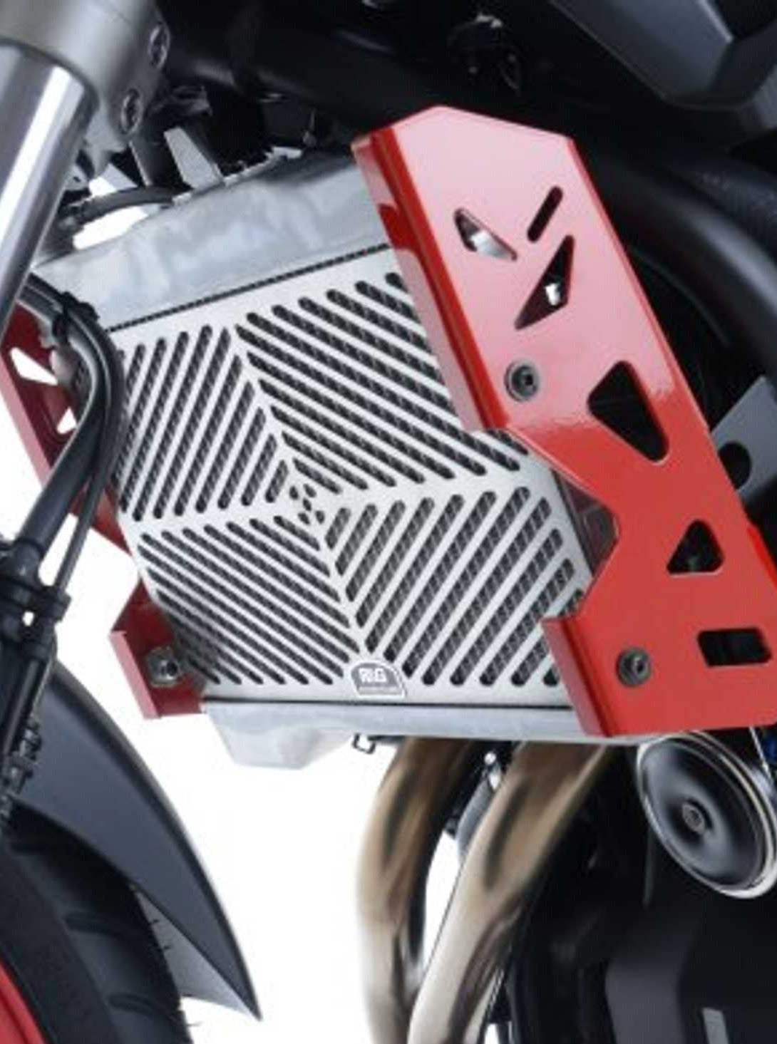 SRG0028 - R&G RACING Yamaha MT-07 / Tracer / XSR700 Radiator Guard (steel)