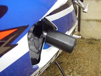 CP0098 - R&G RACING Suzuki GSX-R1000 (03/04) Frame Crash Protection Sliders "Classic"