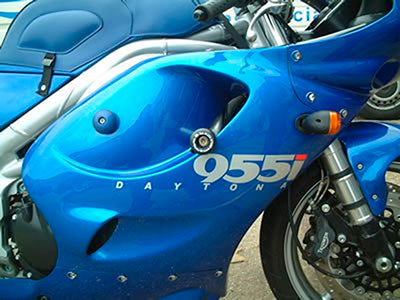 CP0037 - R&G RACING Triumph Daytona 955i Frame Crash Protection Sliders "Classic"