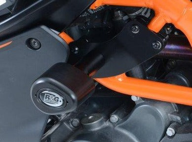 CP0377 - R&G RACING KTM 125 / 200 / 390 RC (14/21) Frame Crash Protection Sliders "Aero"