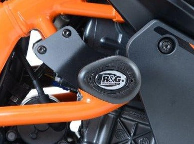 CP0377 - R&G RACING KTM 125 / 200 / 390 RC (14/21) Frame Crash Protection Sliders "Aero"