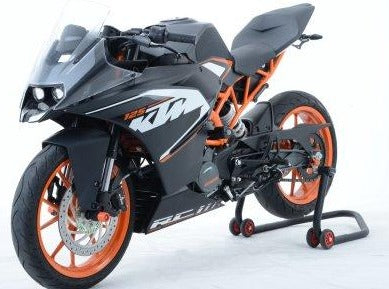 CP0377 - R&G RACING KTM 125 / 200 / 390 RC (14/21) Frame Crash Protection Sliders "Aero"