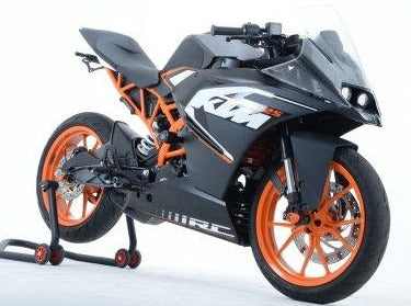 CP0377 - R&G RACING KTM 125 / 200 / 390 RC (14/21) Frame Crash Protection Sliders "Aero"