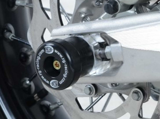 SP0065 - R&G RACING Husqvarna FS 450 / Moto Morini Corsaro Rear Wheel Sliders (swingarm)
