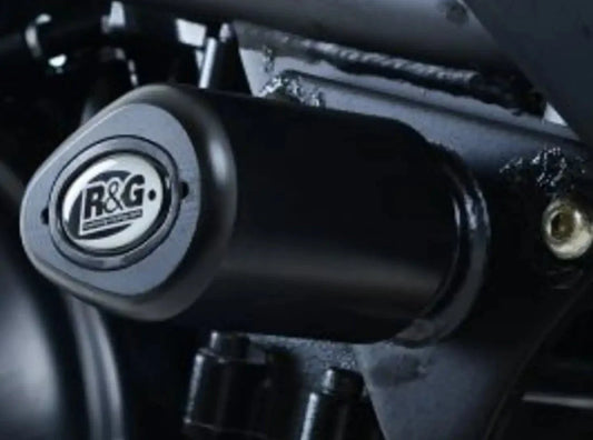 CP0386 - R&G RACING Kawasaki KLZ 1000 / KLE650 Frame Crash Protection Sliders "Aero"