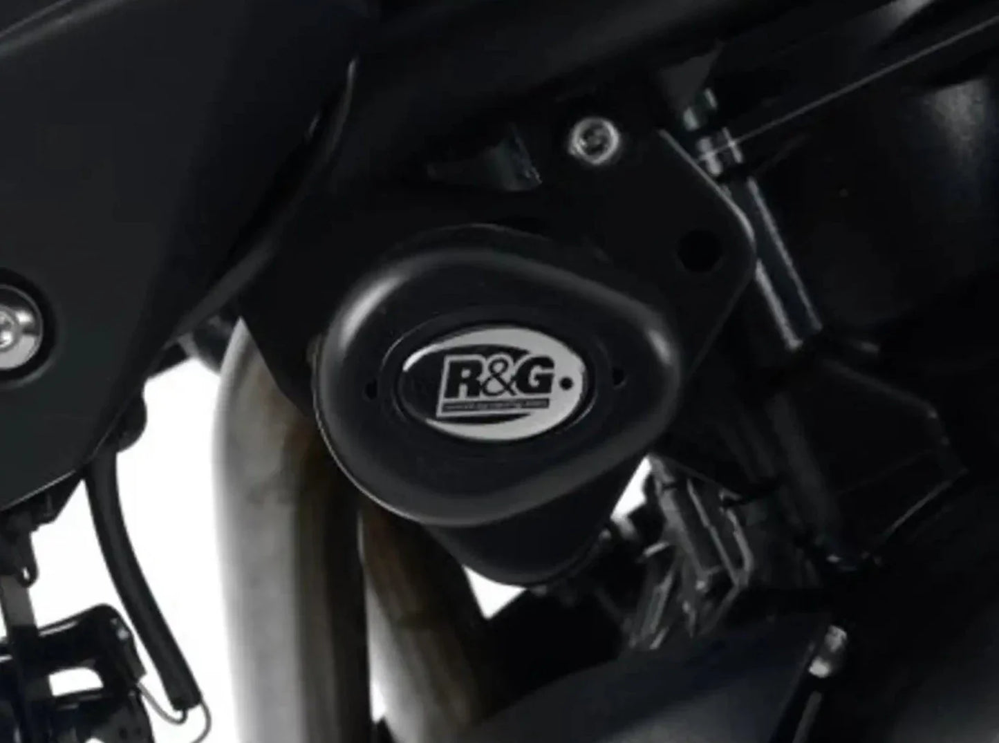 CP0386 - R&G RACING Kawasaki KLZ 1000 / KLE650 Frame Crash Protection Sliders "Aero"