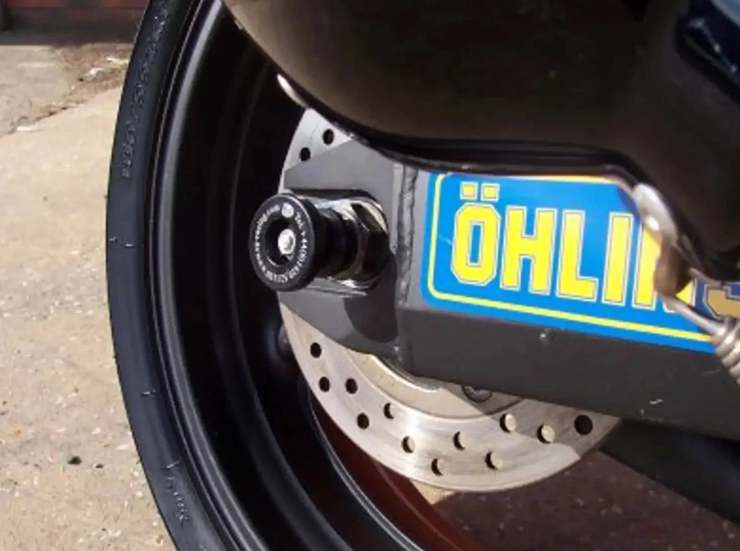 SS0010 - R&G RACING Honda CBR600 (99/08) Rear Wheel Sliders (paddock stand bobbins)