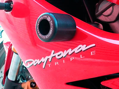 CP0173 - R&G RACING Triumph Daytona 675 (06/12) Frame Crash Protection Sliders "Classic"