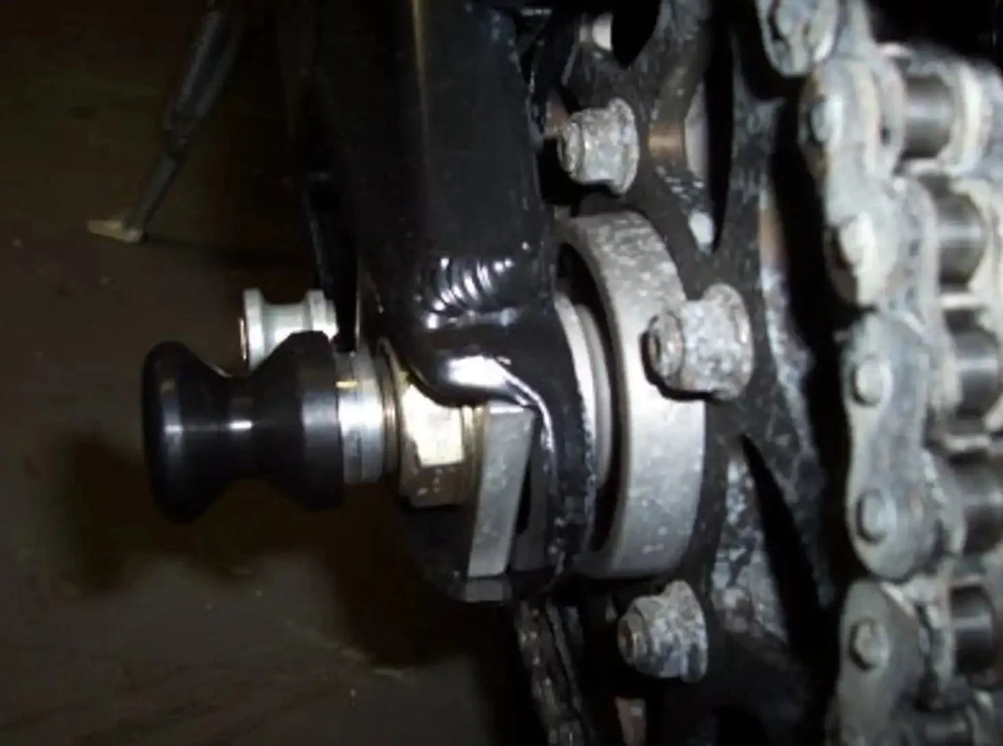 SS0014 - R&G RACING Benelli Tornado RS Rear Wheel Sliders (paddock stand bobbins)