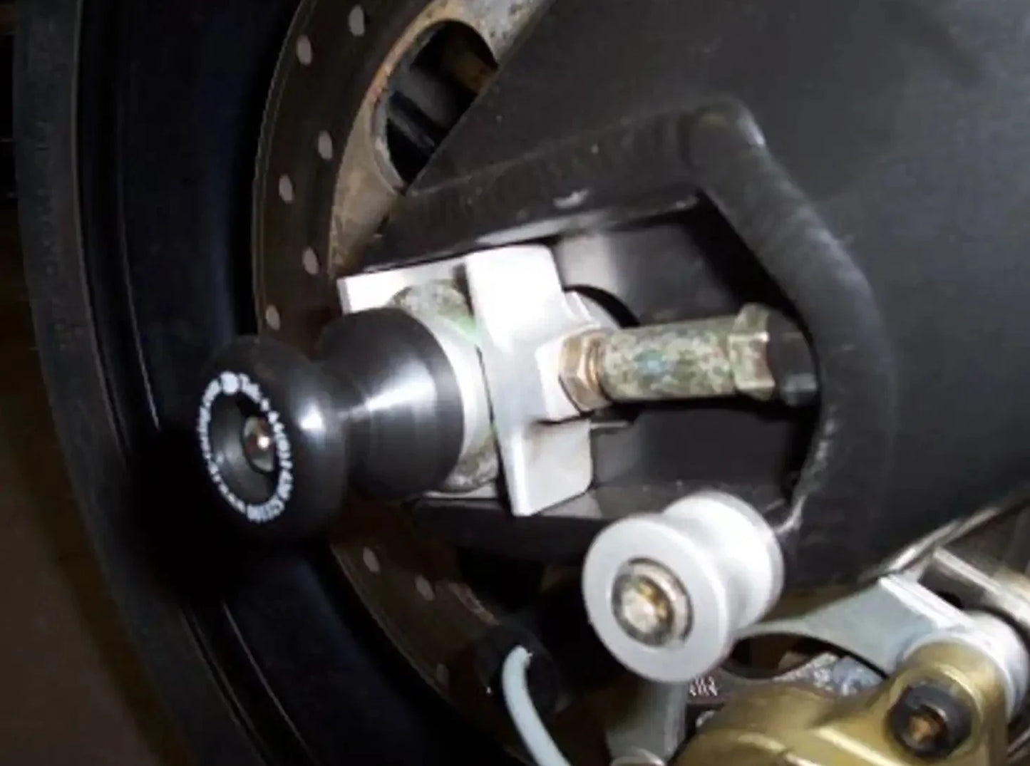 SS0014 - R&G RACING Benelli Tornado RS Rear Wheel Sliders (paddock stand bobbins)