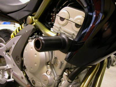 CP0166 - R&G RACING Kawasaki ER-6N (06/08) Frame Crash Protection Sliders "Classic"