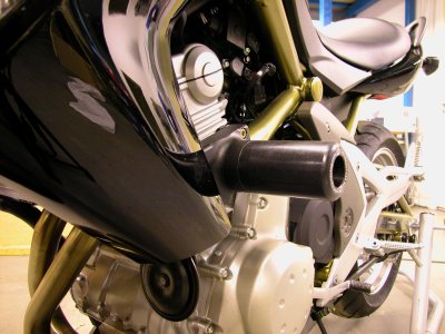 CP0166 - R&G RACING Kawasaki ER-6N (06/08) Frame Crash Protection Sliders "Classic"