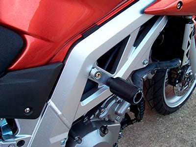 CP0123BK - R&G RACING Suzuki SV1000/S (06/07) Frame Crash Protection Sliders "Classic"
