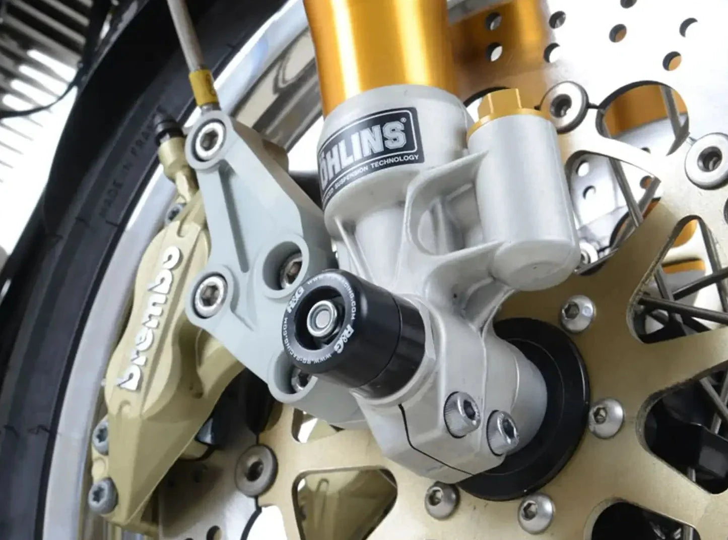 FP0183 - R&G RACING Norton Commando 961 Sport (2015+) Front Wheel Sliders