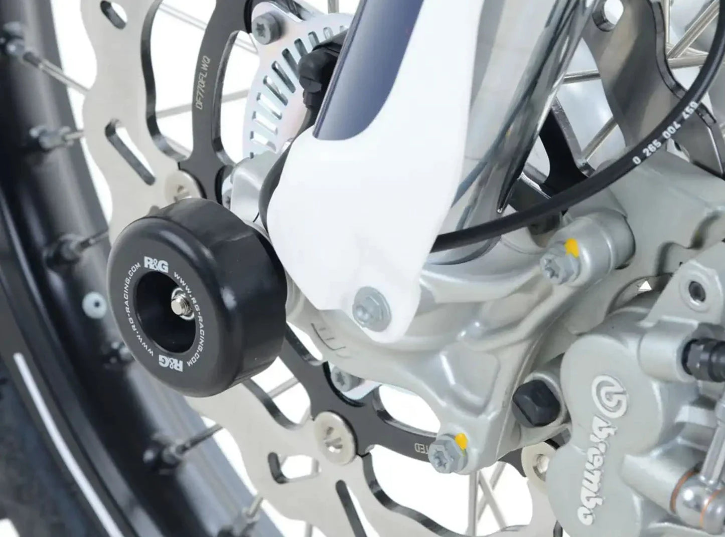 FP0186 - R&G RACING Husqvarna 701 Enduro (16/23) Front Wheel Sliders