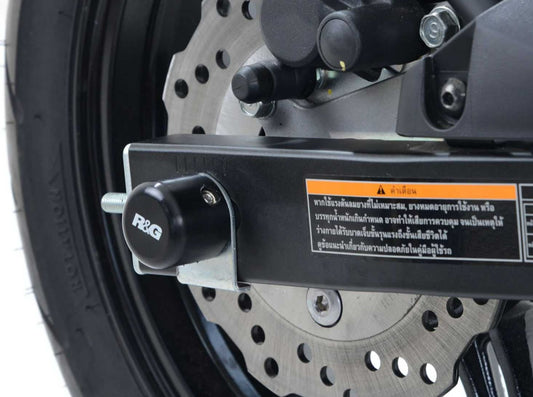SP0073 - R&G RACING Kawasaki Z125 / PRO (16/18) Rear Wheel Sliders (swingarm)