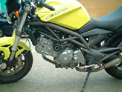 CP0068 - R&G RACING Cagiva Raptor 650 Frame Crash Protection Sliders "Classic"