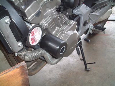 CP0055 - R&G RACING Honda CB900F Frame Crash Protection Sliders "Classic"