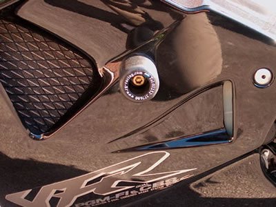 CP0052 - R&G RACING Honda VFR800Fi Interceptor Frame Crash Protection Sliders "Classic"