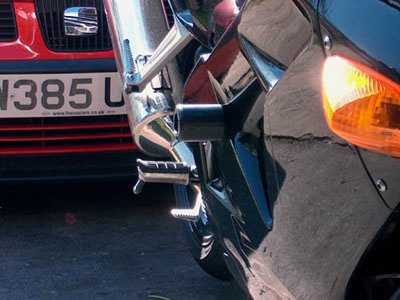 CP0052 - R&G RACING Honda VFR800Fi Interceptor Frame Crash Protection Sliders "Classic"