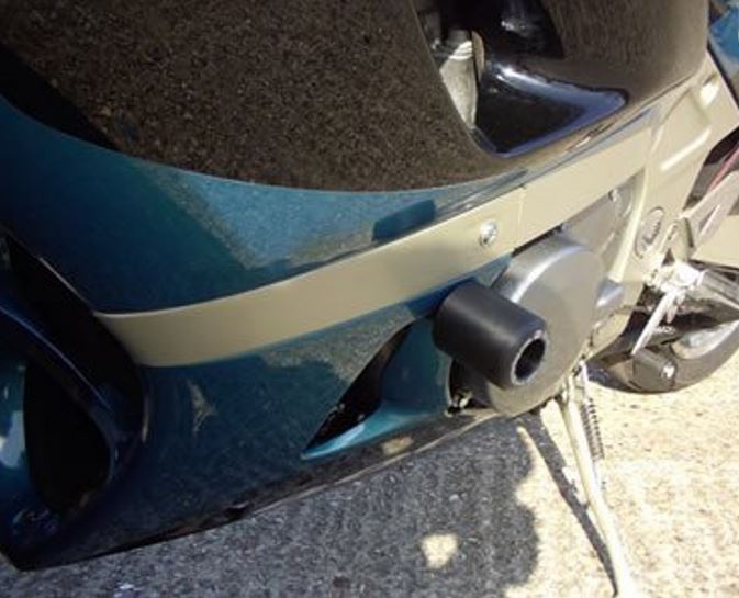 CP0100 - R&G RACING Kawasaki ZZR600 Frame Crash Protection Sliders "Classic"