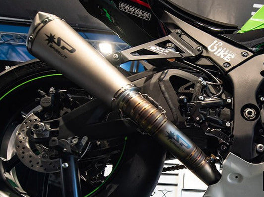 SPARK Kawasaki ZX-10R (2021+) Full Titanium Exhaust System "Konix" (racing)