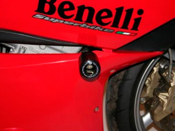 CP0226 - R&G RACING Benelli Tornado Novecento Tre Frame Crash Protection Sliders "Classic"