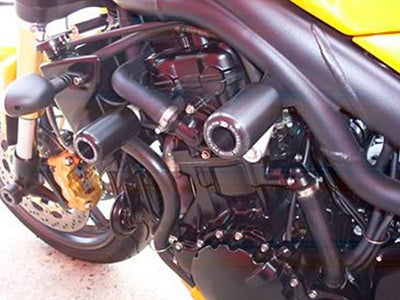 CP0151 - R&G RACING Triumph Speed Triple (97/07) Frame Crash Protection Sliders "Classic" (front)