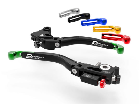 L12 - PERFORMANCE TECHNOLOGY Kawasaki ZX-10R (16/20) Handlebar Levers Set "Ultimate" (double adjustable)