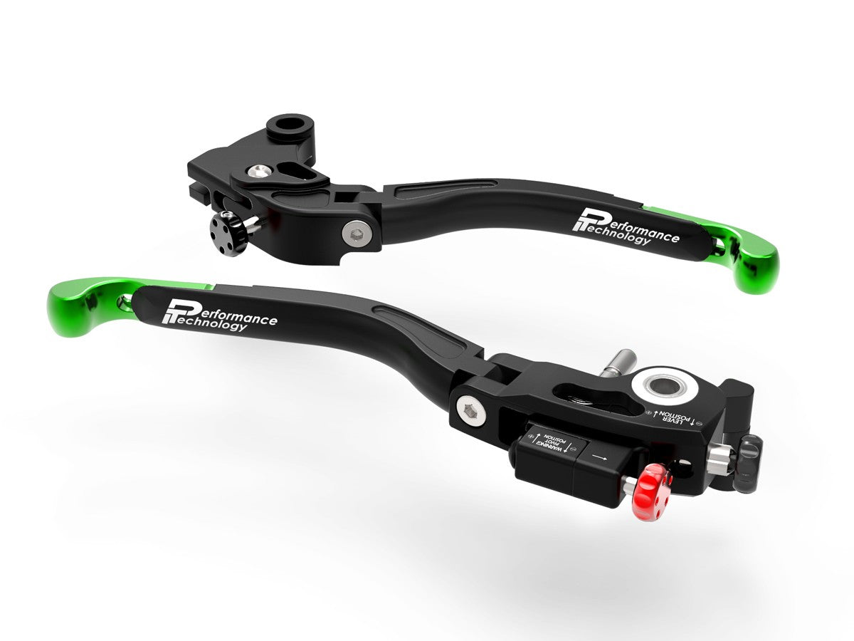 L12 - PERFORMANCE TECHNOLOGY Kawasaki ZX-10R (16/20) Handlebar Levers Set "Ultimate" (double adjustable)