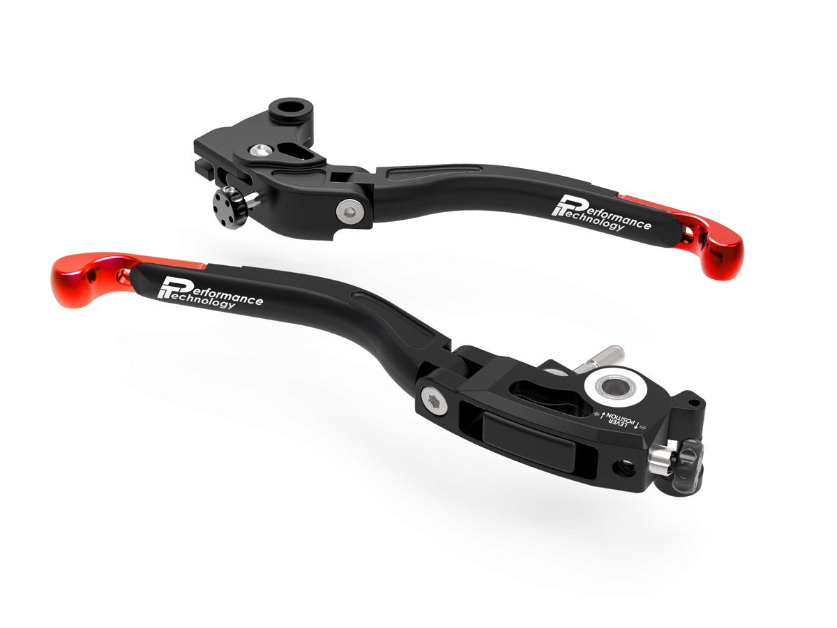 L16 - PERFORMANCE TECHNOLOGY Kawasaki ZX-10R (16/20) Handlebar Levers Set "Evo"