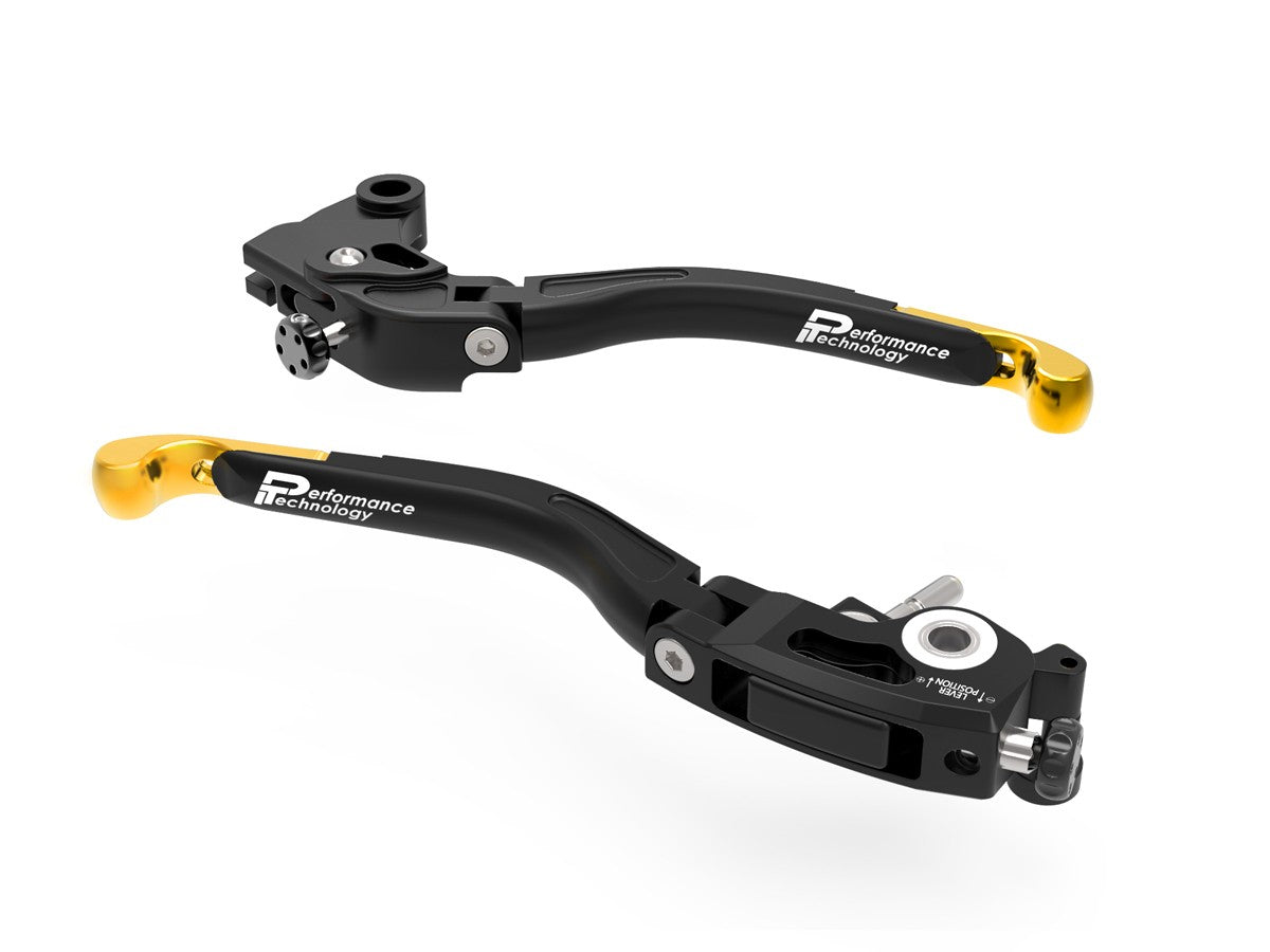 L16 - PERFORMANCE TECHNOLOGY Kawasaki ZX-10R (16/20) Handlebar Levers Set "Evo"