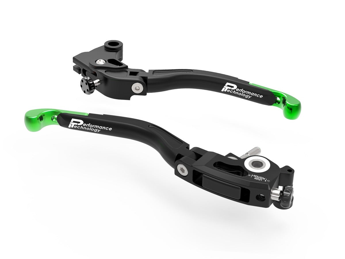 L16 - PERFORMANCE TECHNOLOGY Kawasaki ZX-10R (16/20) Handlebar Levers Set "Evo"