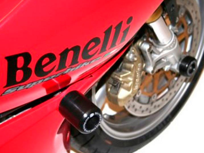 CP0226 - R&G RACING Benelli Tornado Novecento Tre Frame Crash Protection Sliders "Classic"